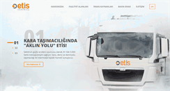 Desktop Screenshot of etislojistik.com